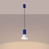 Suspensions Acier Blanc E14 1 Estria