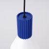 Suspensions Acier Blanc E14 1 Estria