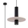 Suspensions Feutre Beige GU10 1 Pelta