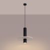 Suspensions Feutre Beige GU10 1 Pelta