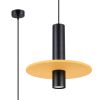 Suspensions Feutre Jaune GU10 1 Pelta