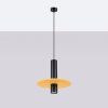 Suspensions Feutre Jaune GU10 1 Pelta