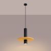 Suspensions Feutre Jaune GU10 1 Pelta