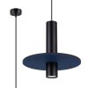 Suspensions Feutre Bleu GU10 1 Pelta