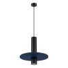 Suspensions Feutre Bleu GU10 1 Pelta