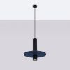 Suspensions Feutre Bleu GU10 1 Pelta