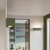 Appliques murales Céramique Vert Olive E27 1 Rigata