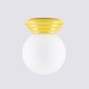 Plafonniers Céramique Jaune G9 1 Zori