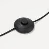 Lampadaire Tissu Taupe E27 1 Natt