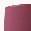 Lampadaire Tissu Bordeaux E27 1 Natt