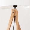 Lampadaire Tissu Blanc E27 1 Natt