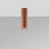 Plafonniers Acier Ocre Rouge GU10 1 LAGOS