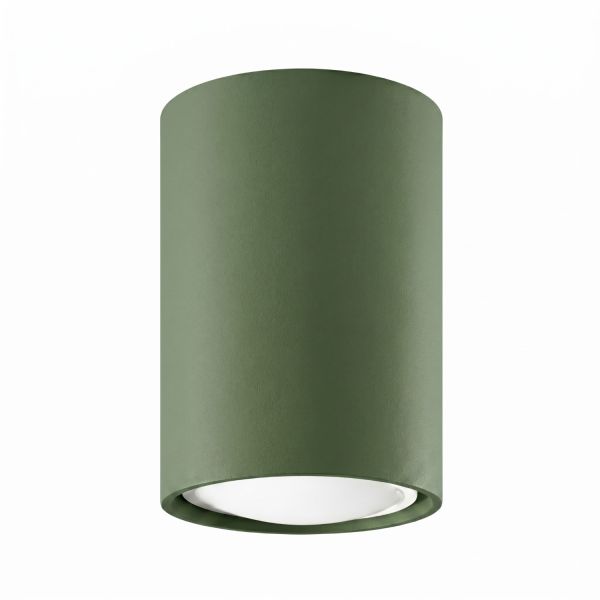 Plafonniers Acier Vert Olive GU10 1 LAGOS