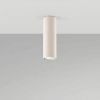 Plafonniers Acier Beige GU10 1 LAGOS