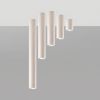 Plafonniers Acier Beige GU10 1 LAGOS