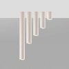 Plafonniers Acier Beige GU10 1 LAGOS
