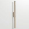 Appliques murales Acier Taupe G9 2 PASTELO