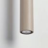 Appliques murales Acier Taupe G9 2 PASTELO