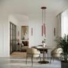 Suspensions Acier Bordeaux G9 2 PASTELO