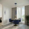 Appliques murales Acier Outremer G9 2 PASTELO
