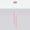 Suspensions Acier Rose G9 2 PASTELO