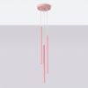 Suspensions Acier Rose G9 3 PASTELO