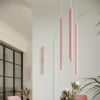 Appliques murales Acier Rose G9 2 PASTELO