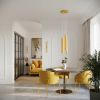 Suspensions Acier Jaune G9 3 PASTELO