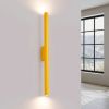 Appliques murales Acier Jaune G9 2 PASTELO
