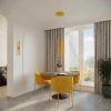 Appliques murales Acier Jaune G9 2 PASTELO