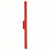 Appliques murales Acier Rouge G9 2 PASTELO