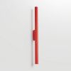 Appliques murales Acier Rouge G9 2 PASTELO