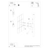 Appliques murales Acier Marron G9 2 PASTELO