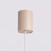 Lustres Aluminium Beige Gx53 4 AURA