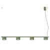 Lustres Aluminium Vert Olive Gx53 4 AURA