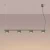 Lustres Aluminium Vert Olive Gx53 4 AURA