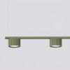 Lustres Aluminium Vert Olive Gx53 4 AURA