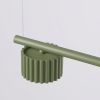 Lustres Aluminium Vert Olive Gx53 4 AURA