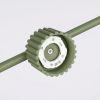 Lustres Aluminium Vert Olive Gx53 4 AURA