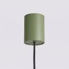 Lustres Aluminium Vert Olive Gx53 4 AURA