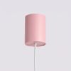 Lustres Aluminium Rose Gx53 4 AURA