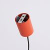 Lustres Aluminium Rouge Gx53 4 AURA