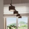 Lustres Aluminium Marron Gx53 4 AURA