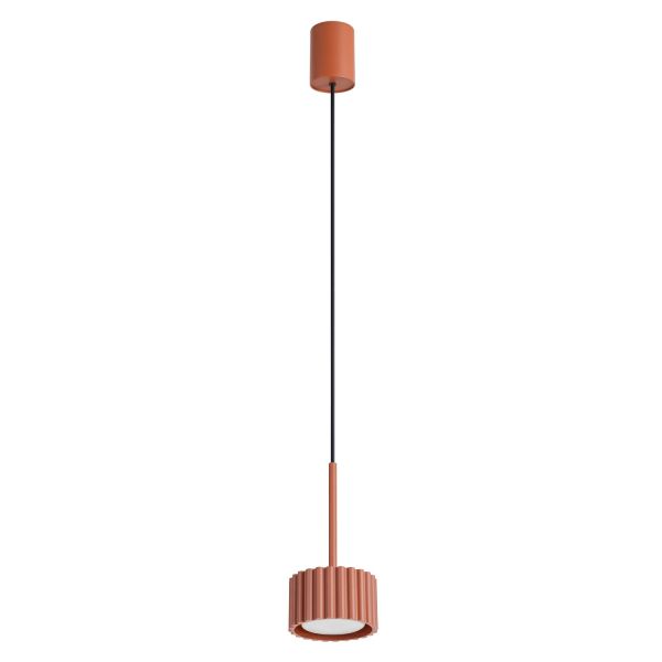 Suspensions Aluminium Ocre Rouge Gx53 1 AURA