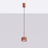 Suspensions Aluminium Ocre Rouge Gx53 1 AURA