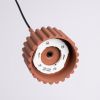 Suspensions Aluminium Ocre Rouge Gx53 1 AURA
