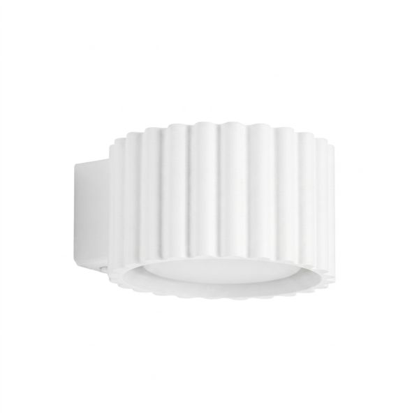 Appliques murales Aluminium Blanc Gx53 1 AURA