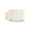 Appliques murales Aluminium Beige Gx53 1 AURA