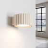 Appliques murales Aluminium Beige Gx53 1 AURA