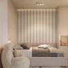 Appliques murales Aluminium Beige Gx53 1 AURA